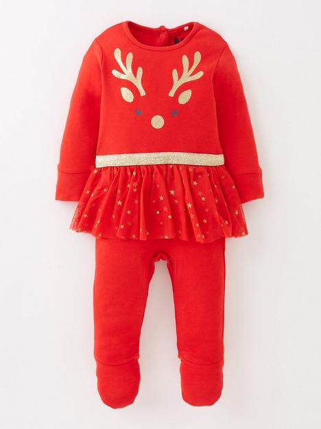mini-v-by-very-baby-girls-christmas-reindeer-tutu-sleepsuit-red