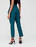  image of v-by-very-military-button-tab-tapered-trouser-green