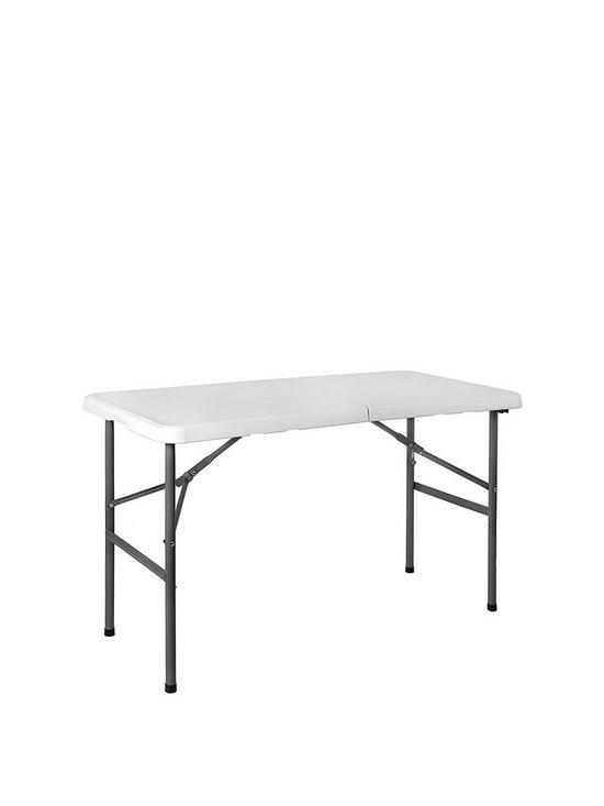 front image of home-vida-folding-table-4ft