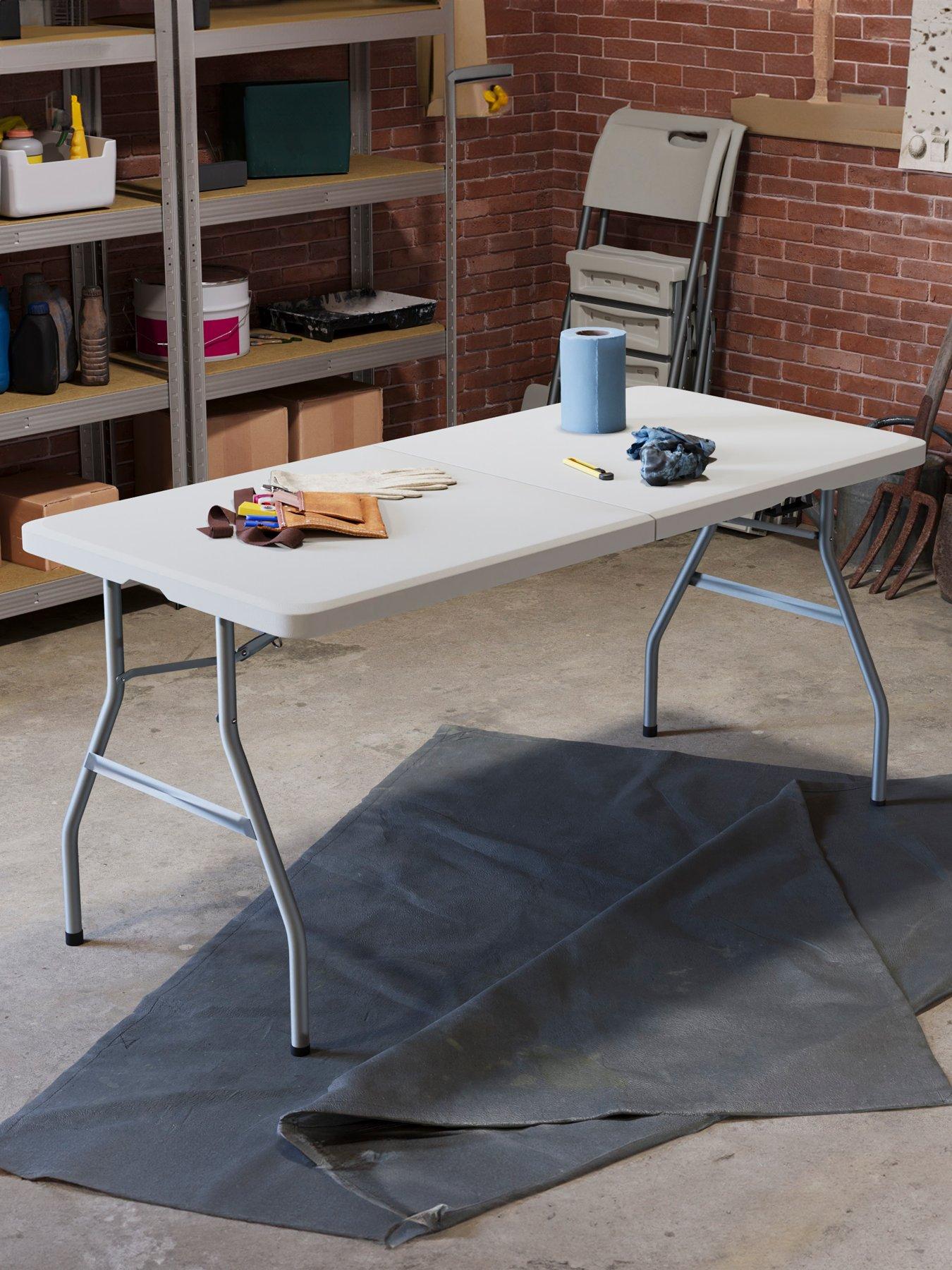 Home Vida Folding Table, 5ft
