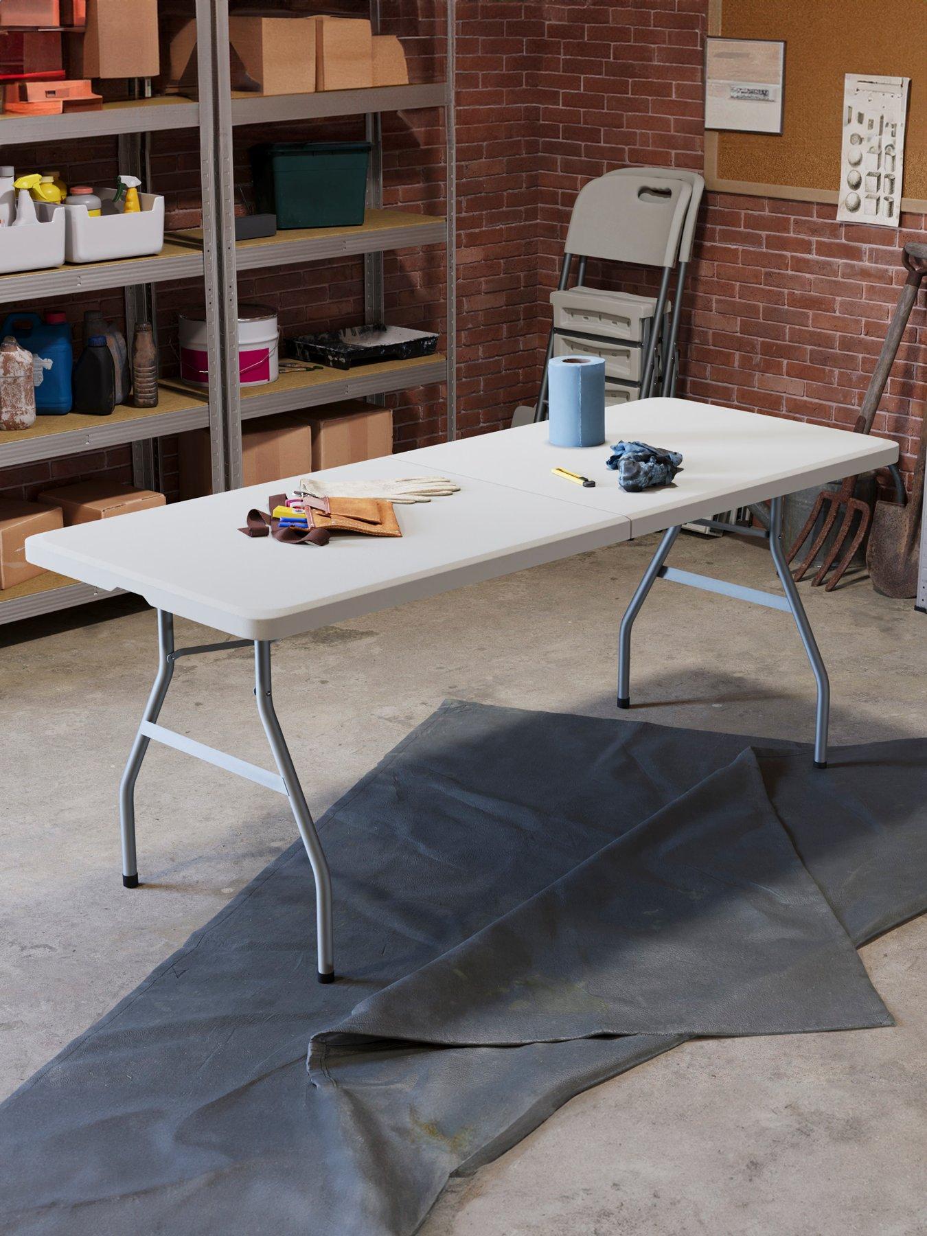 Home Vida Folding Table, 6ft