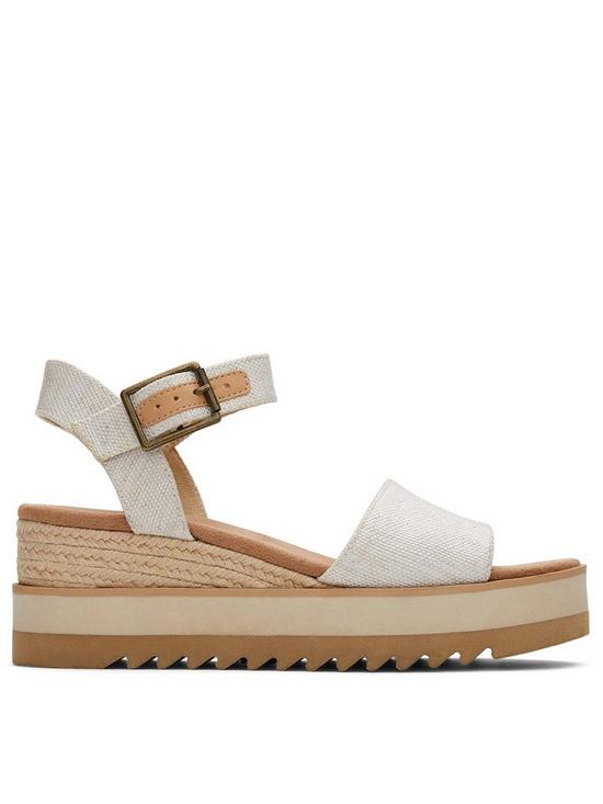front image of toms-diana-wedge-sandals