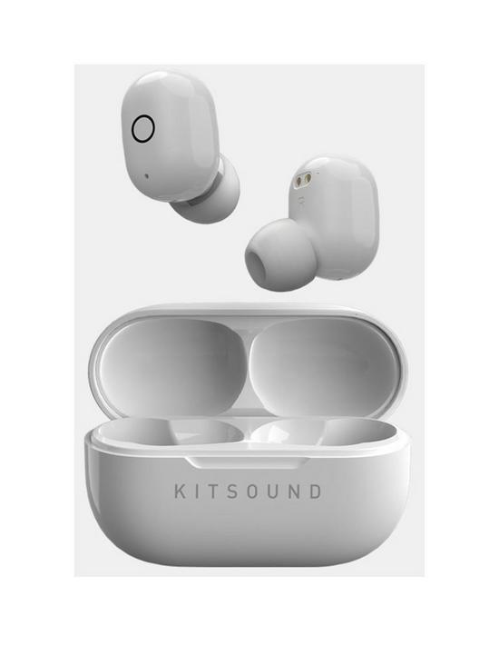 front image of kitsound-edge-20-true-wireless-earbudsnbsp--white