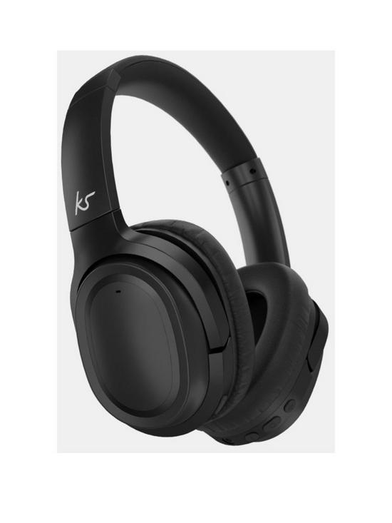 front image of kitsound-engage-2-anc-bluetooth-headphone