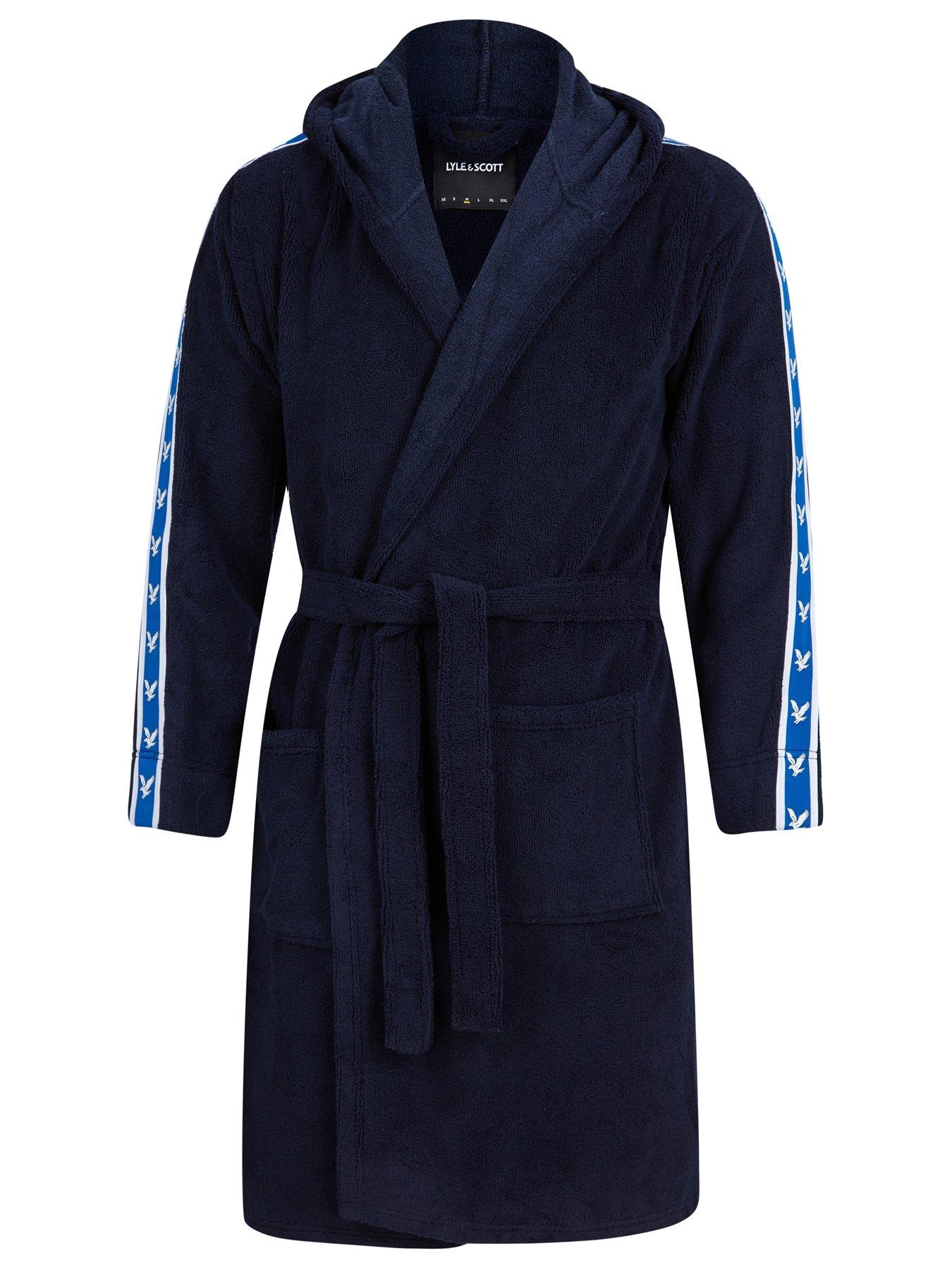 Lyle & Scott Wilfred Dressing Gown Navy