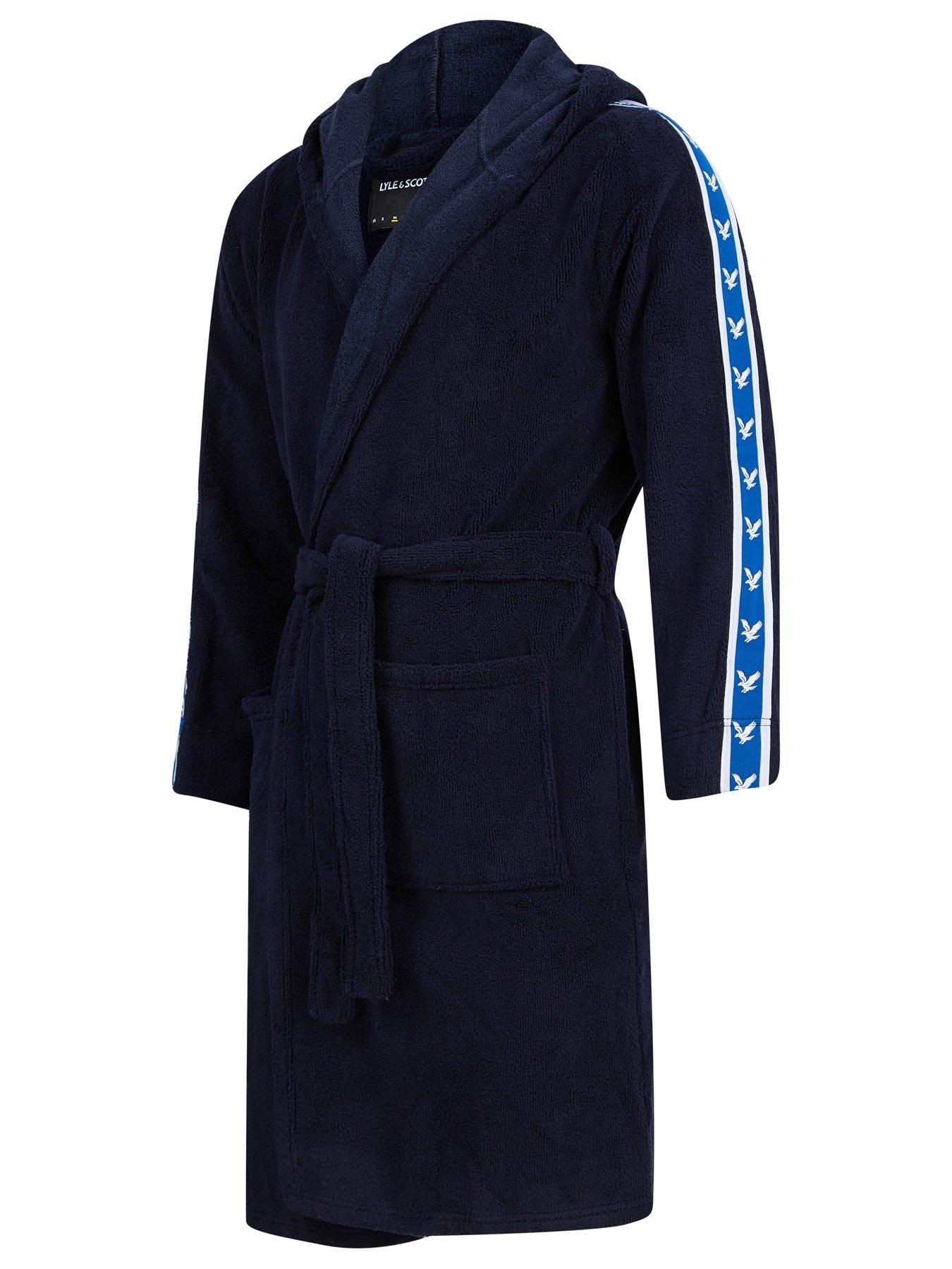 Lyle & Scott Wilfred Dressing Gown Navy