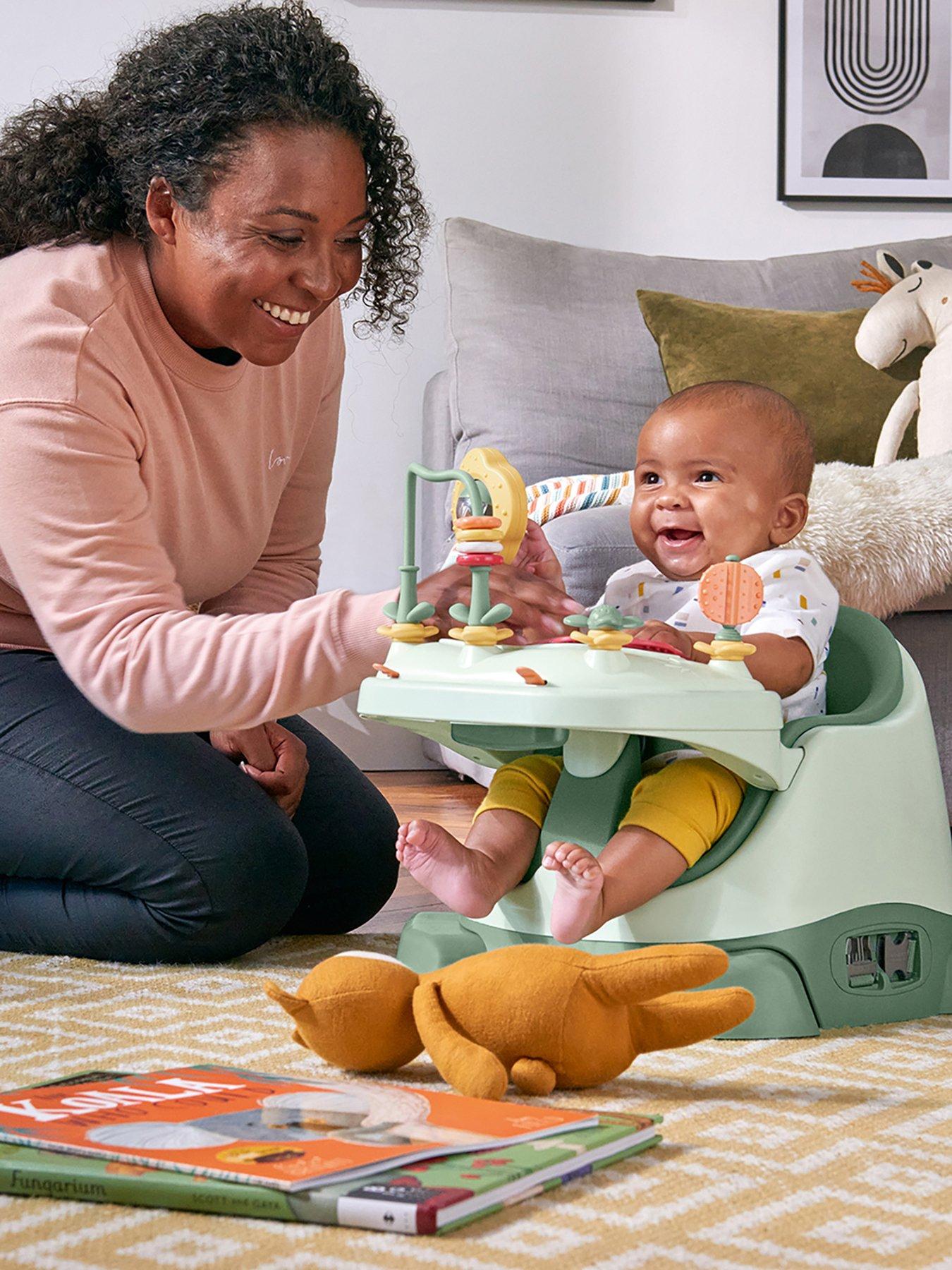 Mamas & Papas Baby Bug and Activity Tray- Eucalyptus - Green
