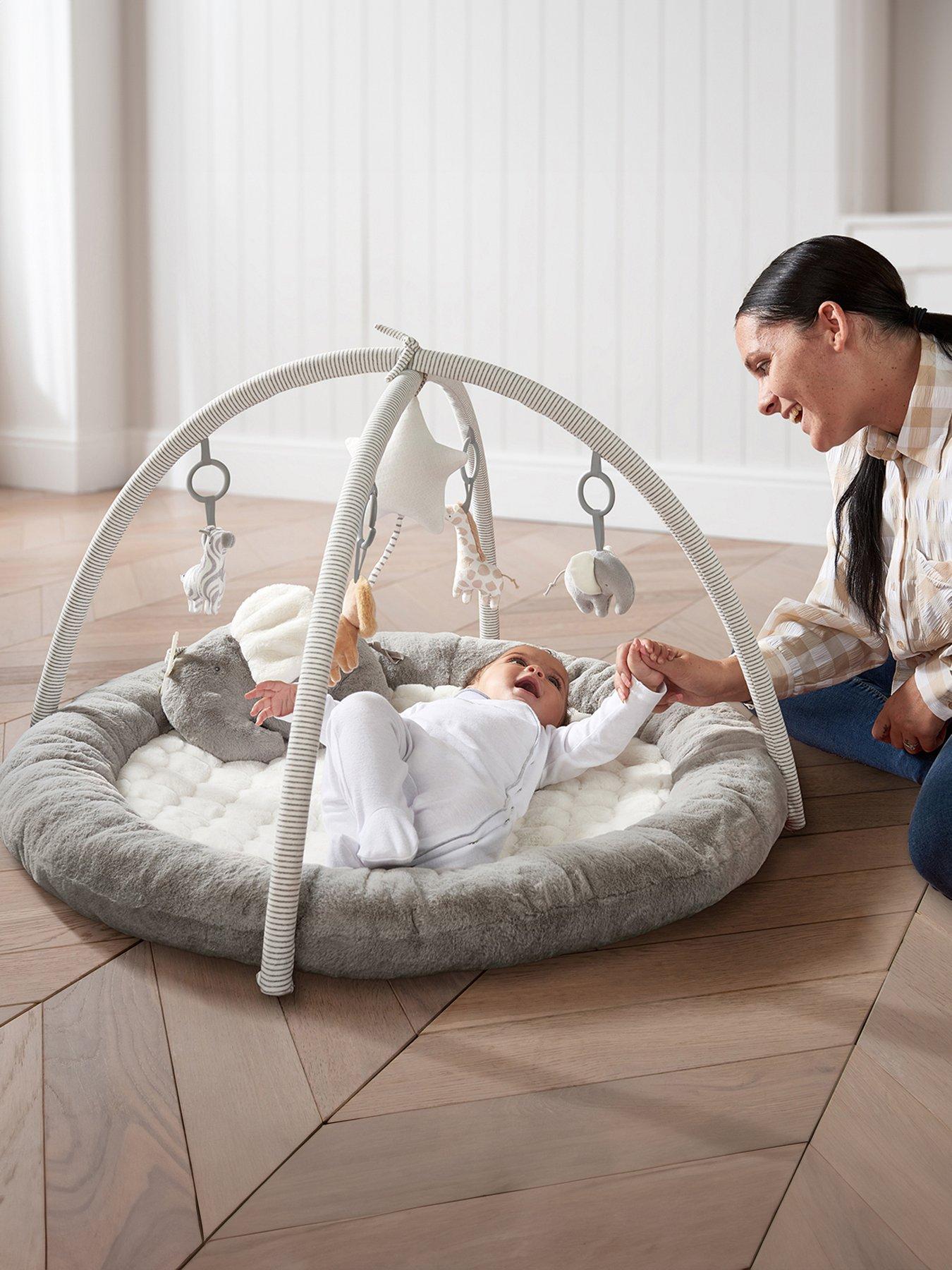 undefined Playmat - Welcome to the World - Grey/White