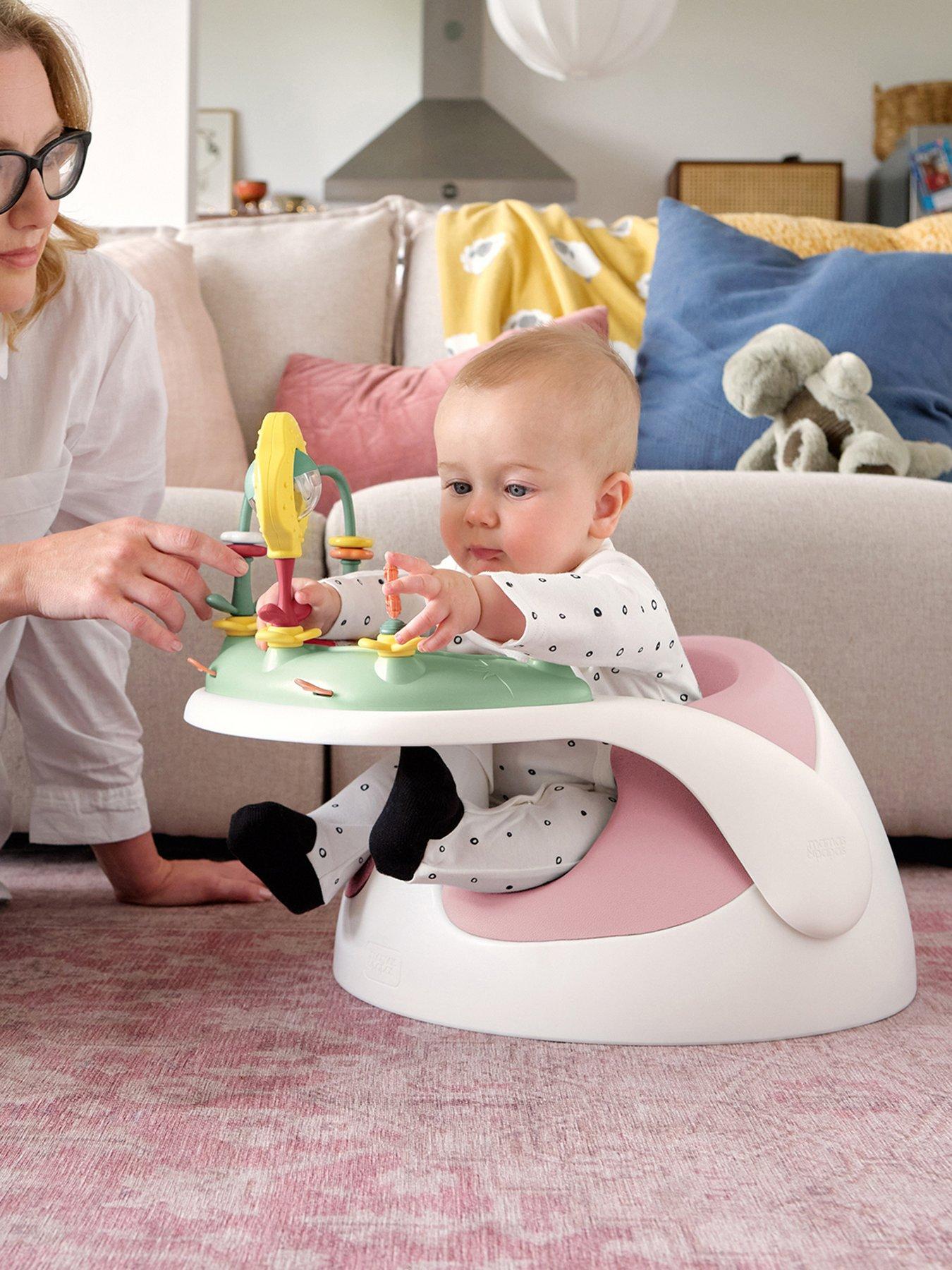 Mamas & Papas Baby Snug and Activity Tray- Blossom - Pink