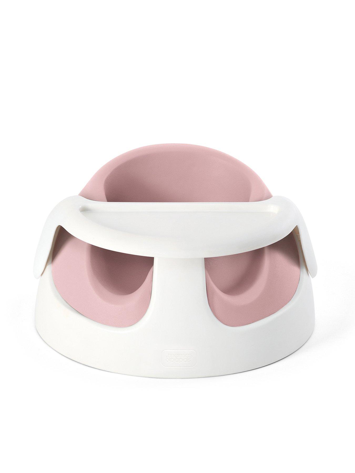 Image 3 of 6 of Mamas & Papas Baby Snug and Activity Tray- Blossom - Pink