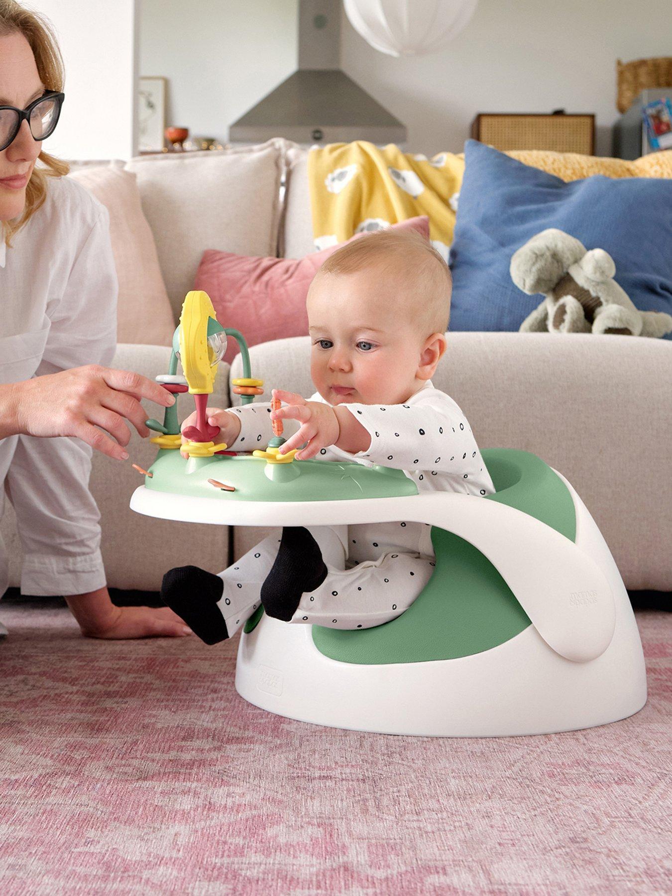 Mamas & Papas Baby Snug and Activity Tray- Eucalyptus - Green
