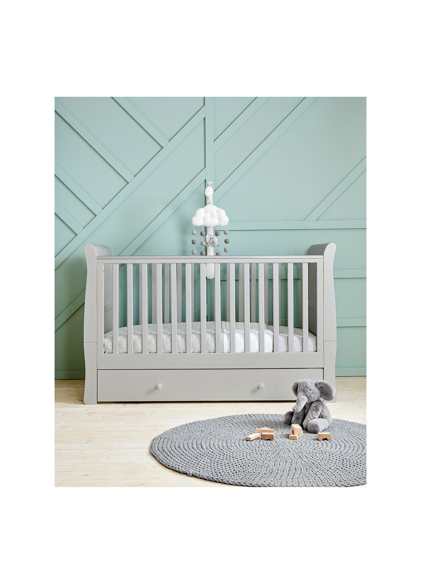 image of mamas-papas-mia-cot-bed--stone-grey