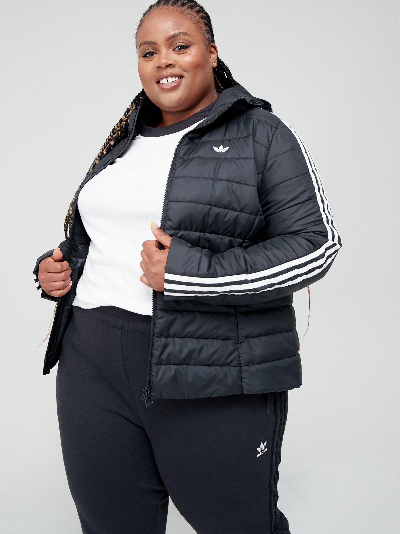 Plus size shop adidas jacket