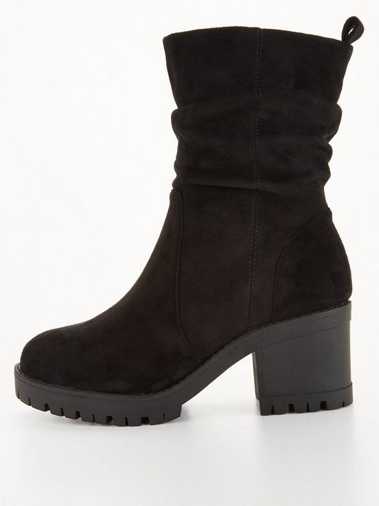 front image of everyday-slouch-calf-boot-with-block-heel-black