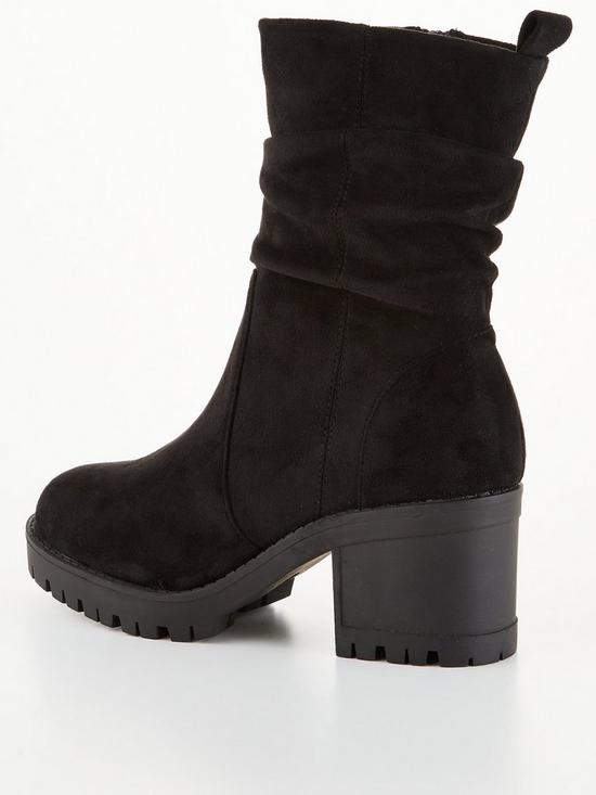 stillFront image of everyday-slouch-calf-boot-with-block-heel-black