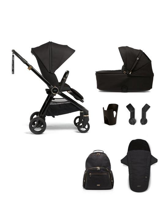 front image of mamas-papas-strada-essential-6-piece-pushchair-kit-black-diamond
