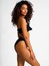  image of south-beach-black-frill-bandeau-with-clasp-back-and-hi-leg-brief