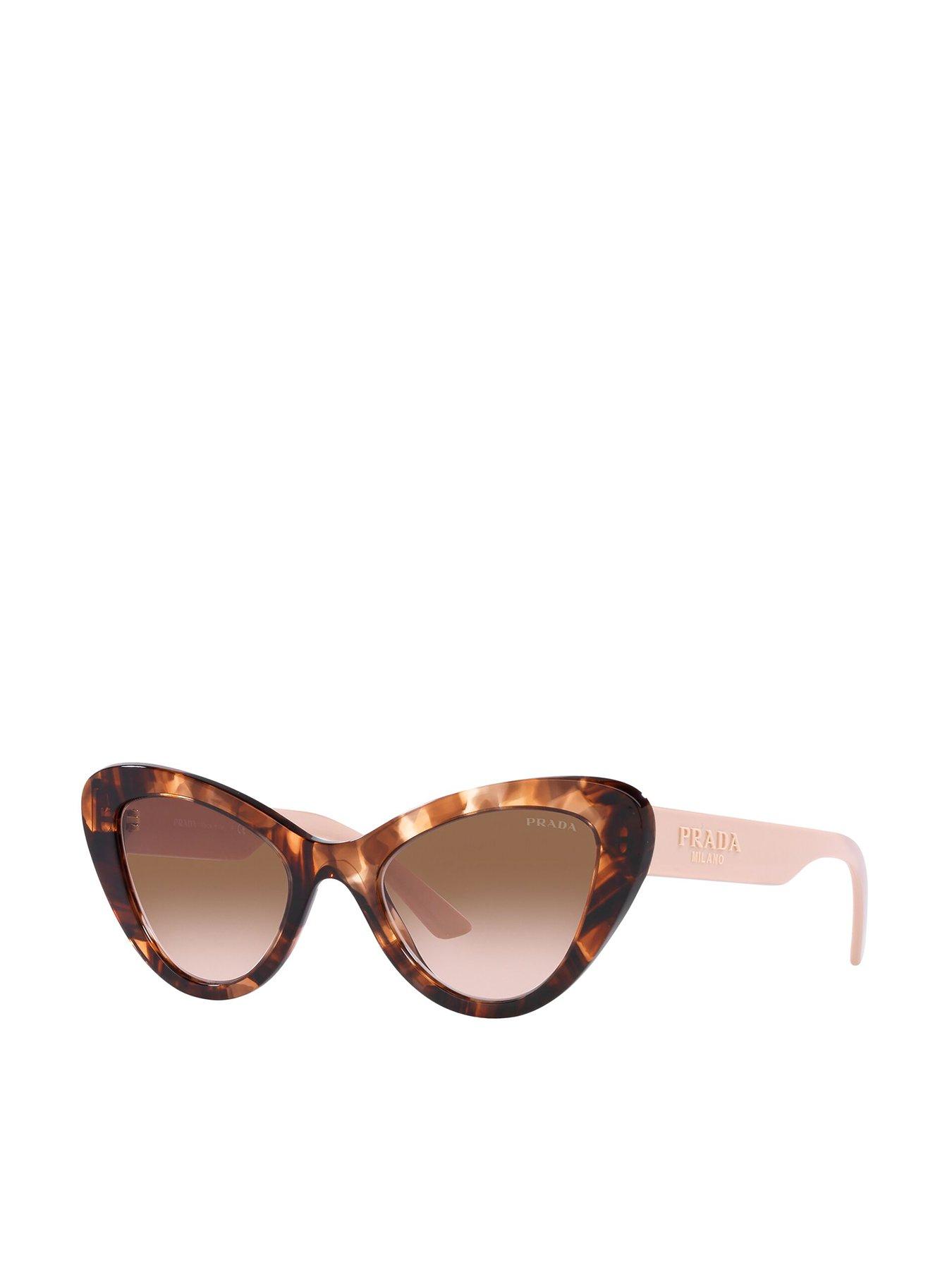 Prada women's cat eye sunglasses hotsell