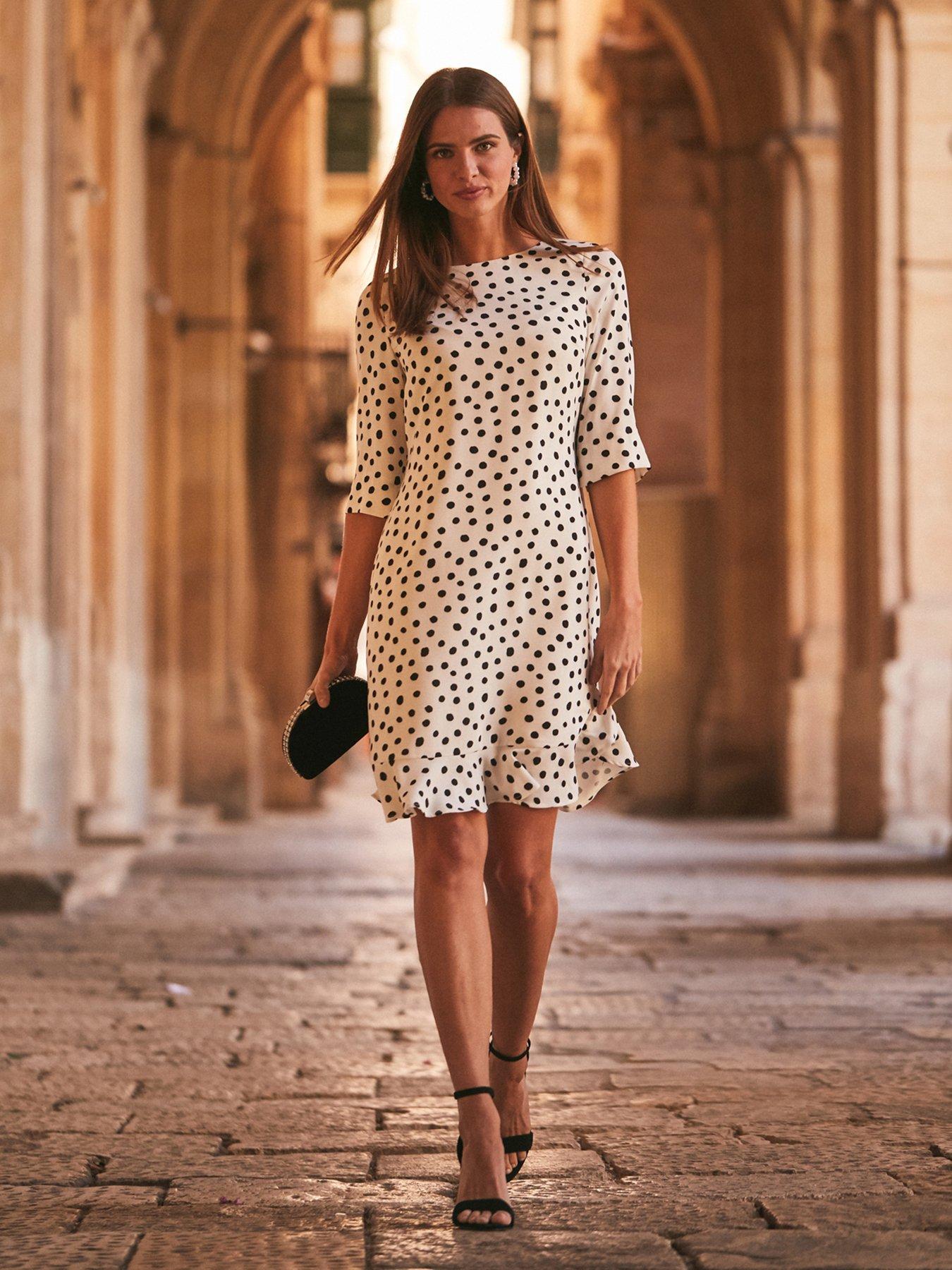 Littlewoods polka dot clearance dress