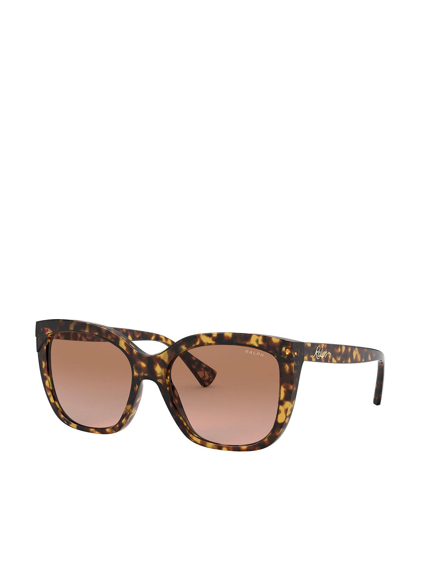 Ralph 5265 Square Sunglasses - Havana