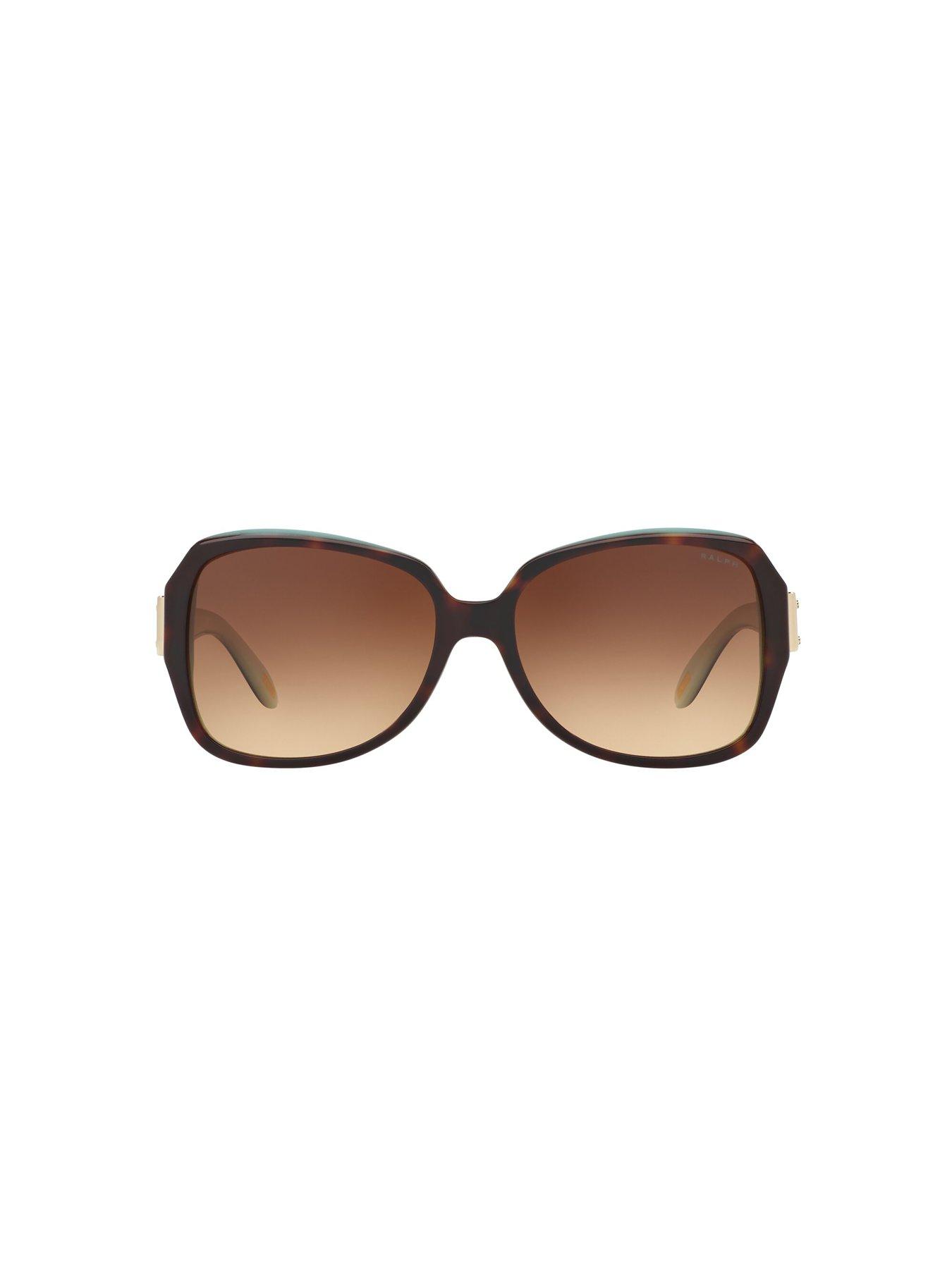 Image 2 of 4 of Ralph Gradient Tint Havana Sunglasses - Havana
