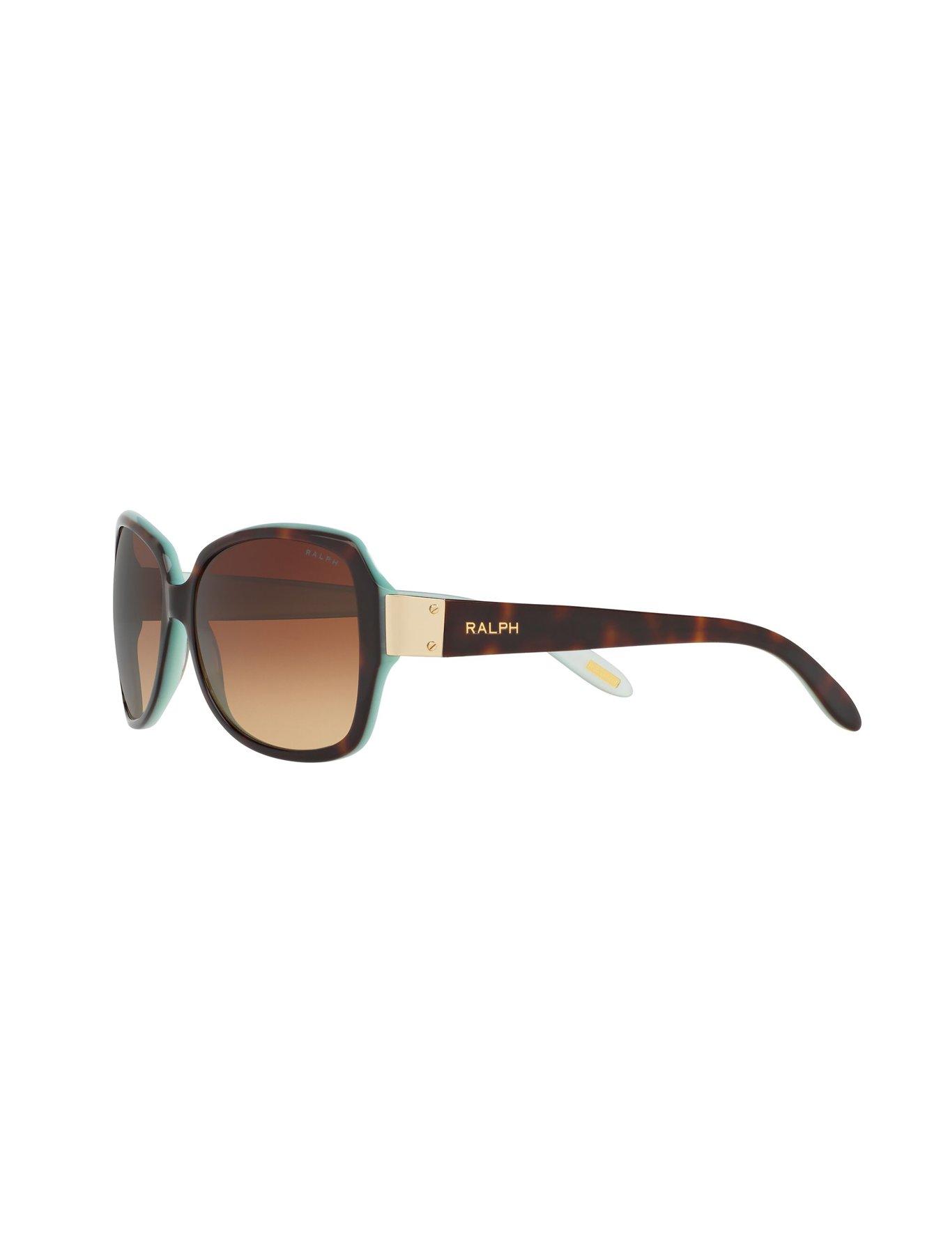 Image 4 of 4 of Ralph Gradient Tint Havana Sunglasses - Havana
