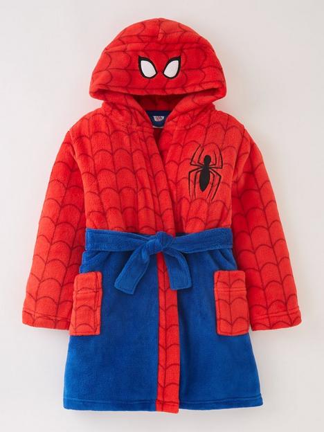 spiderman-boys-spiderman-novelty-hood-detail-dressing-gown-multi