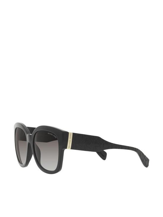 front image of michael-kors-baja-square-sunglasses