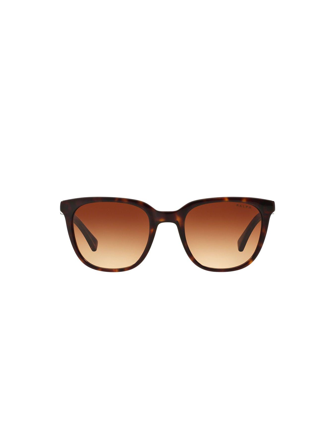Image 2 of 4 of Ralph Tortoise Frame Sunglasses - Dark Havana