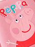  image of peppa-pig-girls-peppa-pig-applique-sweatshirt-andnbsplegging-set-pink