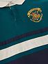  image of harry-potter-boys-harry-potter-rugby-shirt-teal
