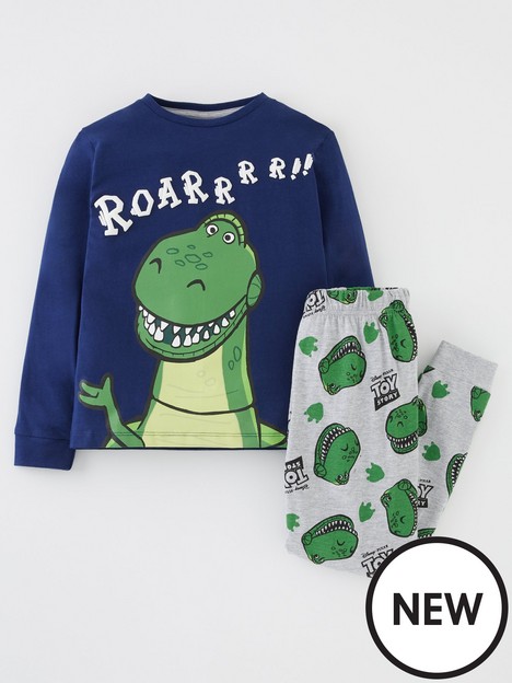 toy-story-boys-toy-story-rex-long-sleeve-pyjamas-navy