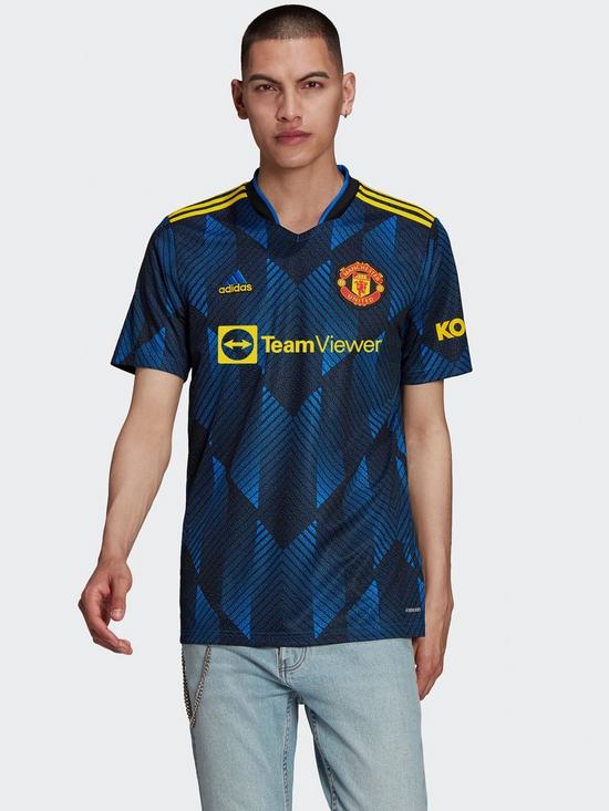 front image of adidas-manchester-united-2122-third-jersey-blue