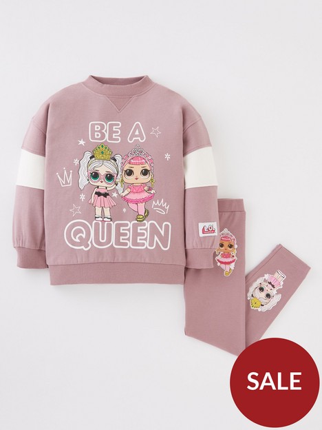 lol-surprise-girls-lol-surprise-be-a-queen-sweatshirt-amp-legging-pink