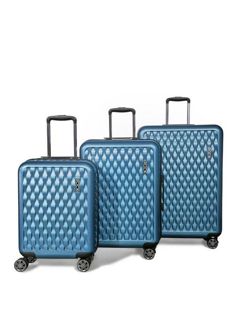 rock-luggage-allure-hardshellnbsp3-piece-luggagenbspset--nbsp8-wheel-spinner-blue