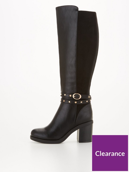 front image of v-by-very-wide-fit-block-heel-knee-boot-with-wider-fitting-calf-black
