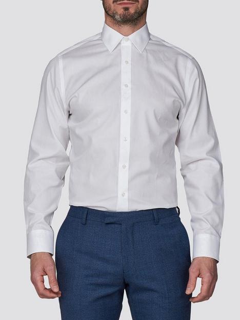 jeff-banks-white-single-cuff-half-cutaway-shirt