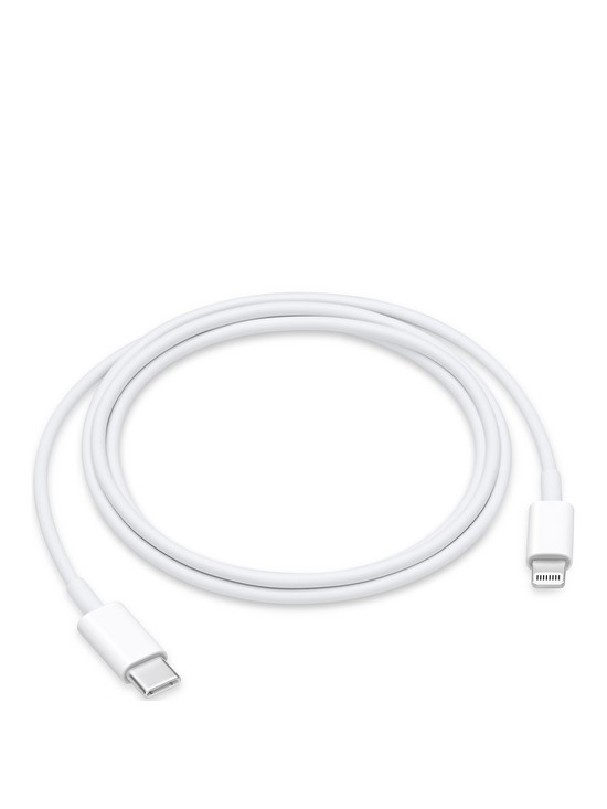 front image of apple-usb-c-to-lightning-cable-1m
