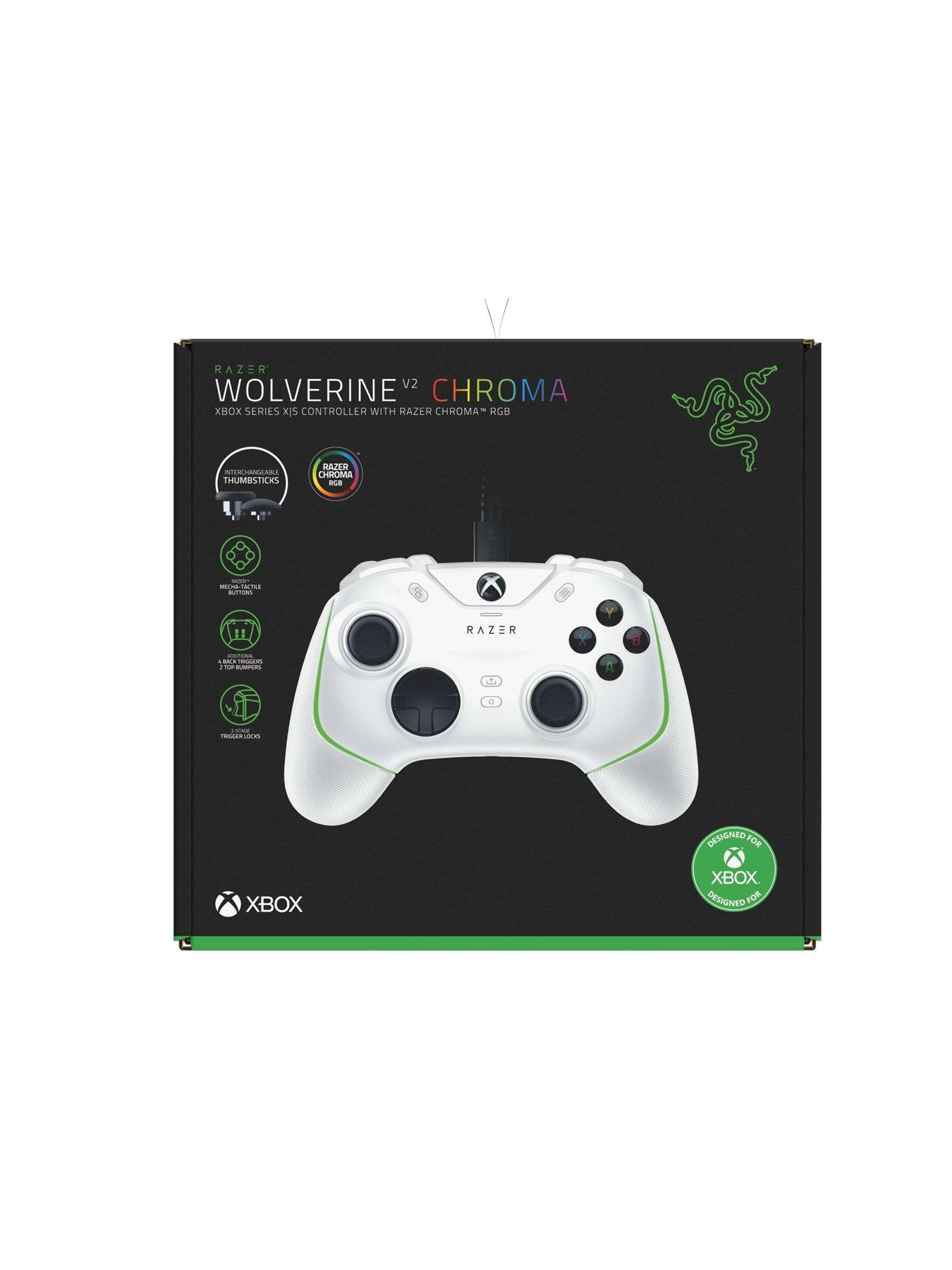 Image 7 of 7 of Razer Wolverine V2 Chroma Controller for PC &amp; Xbox - White