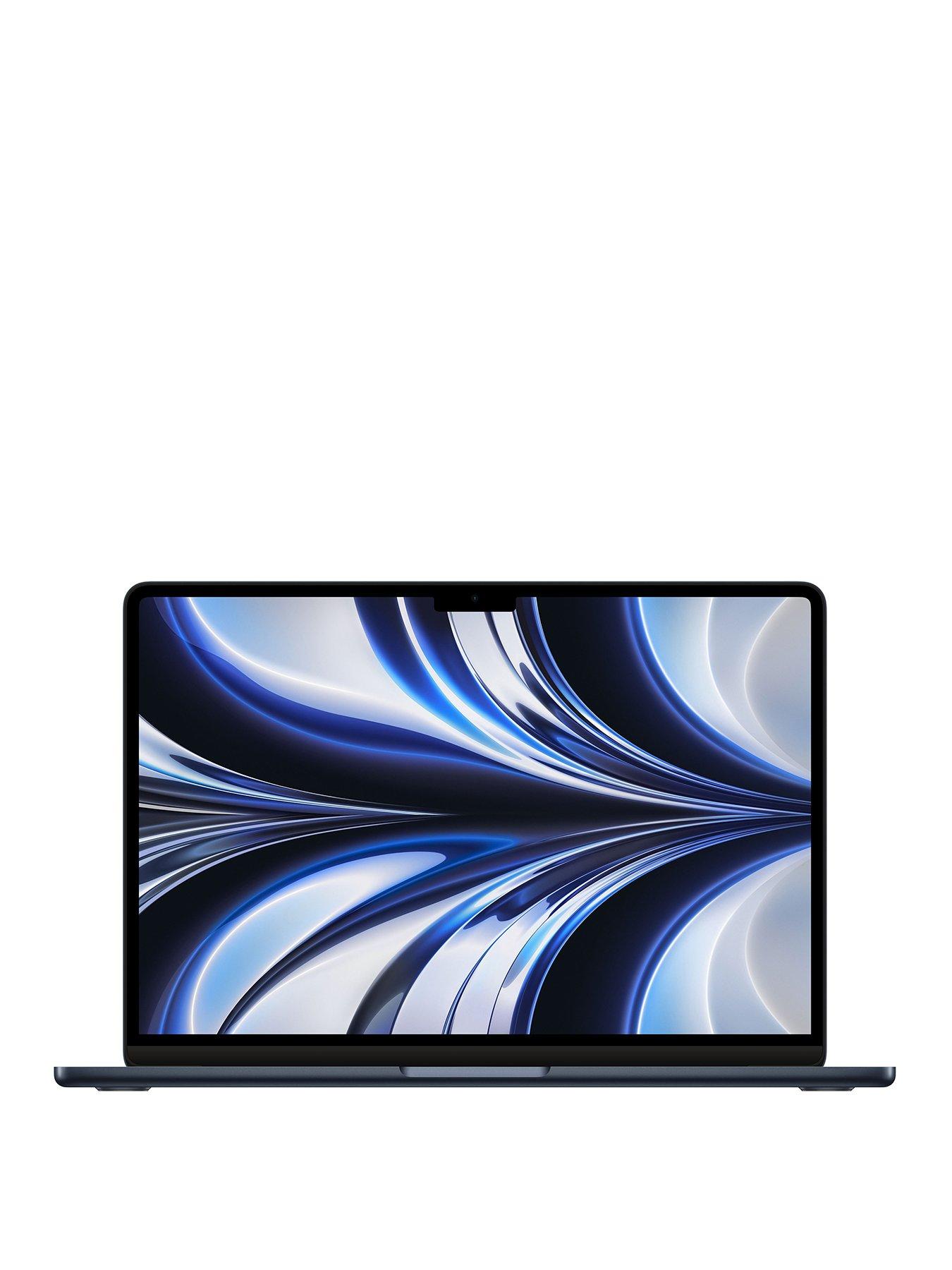  image of apple-macbook-air-m2-2022-136-inch-custom-built-with-8-core-cpu-and-8-core-gpu-16gb-ram-256gb-ssd-midnight