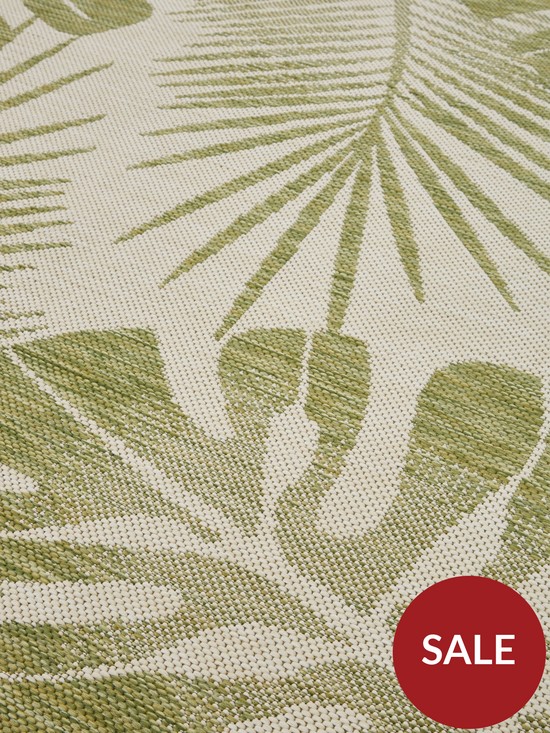 back image of green-leaves-flatweave-indooroutdoor-rug-160x230