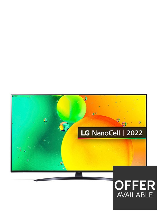 front image of lg-55nano766qa-55-inch-nanocell-4k-smart-tv