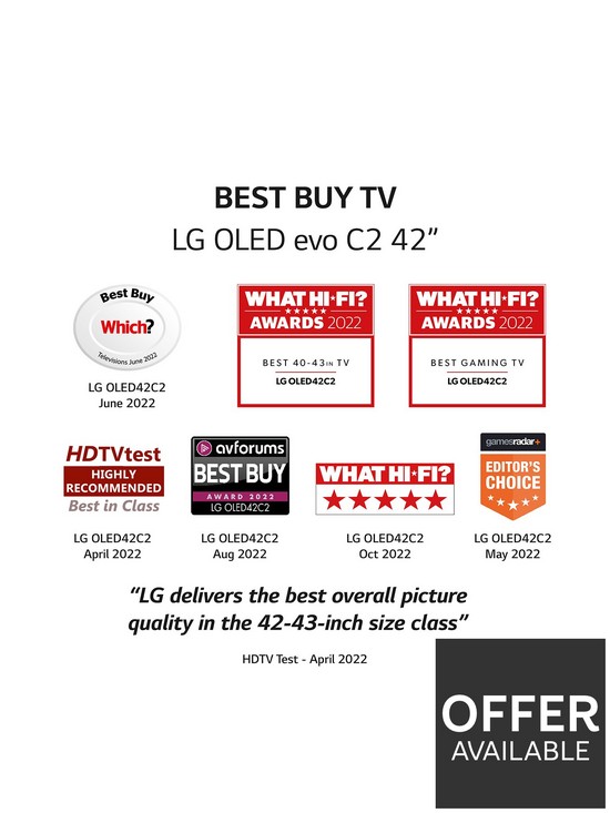 stillFront image of lg-oled-evo-c2-42-inch-4k-ultra-hd-smart-tv