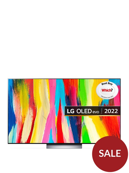 front image of lg-oled-evo-c2-55-inch-4knbspultra-hdnbspsmart-tv
