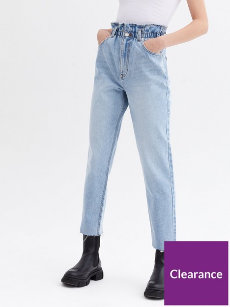 new-look-blue-paperbag-high-waist-dayna-tapered-jeans