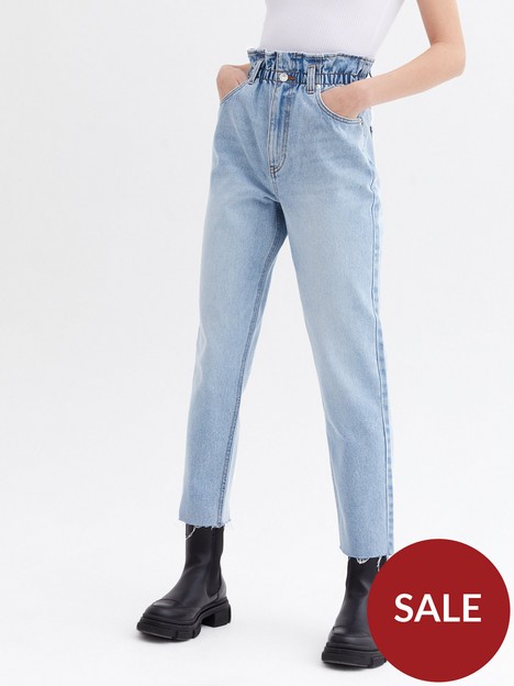 new-look-blue-paperbag-high-waist-dayna-tapered-jeans