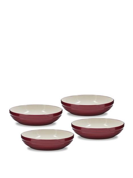 tower-barbary-amp-oak-foundry-bordeaux-red-4-piece-pasta-bowl-set