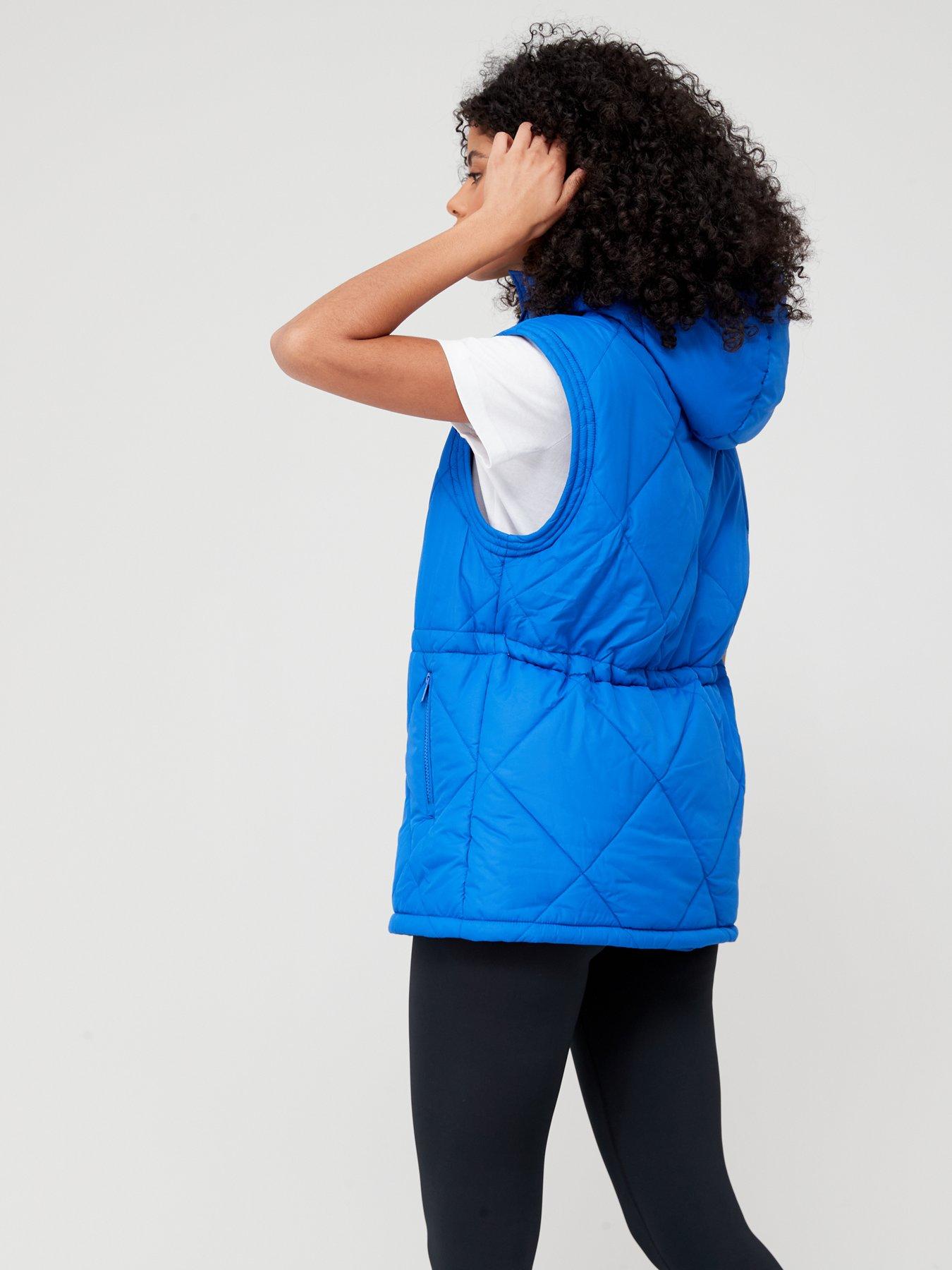  image of v-by-very-zip-off-sleeve-2-in-1nbspquilted-jacket-cobalt