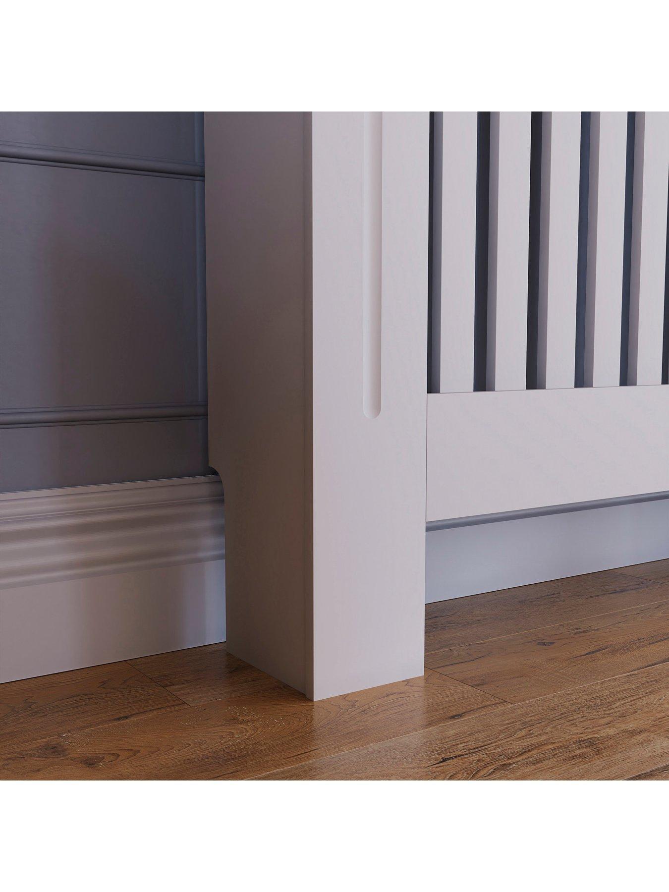 Image 5 of 6 of Vida Designs Arlington Large Radiator Cover - White