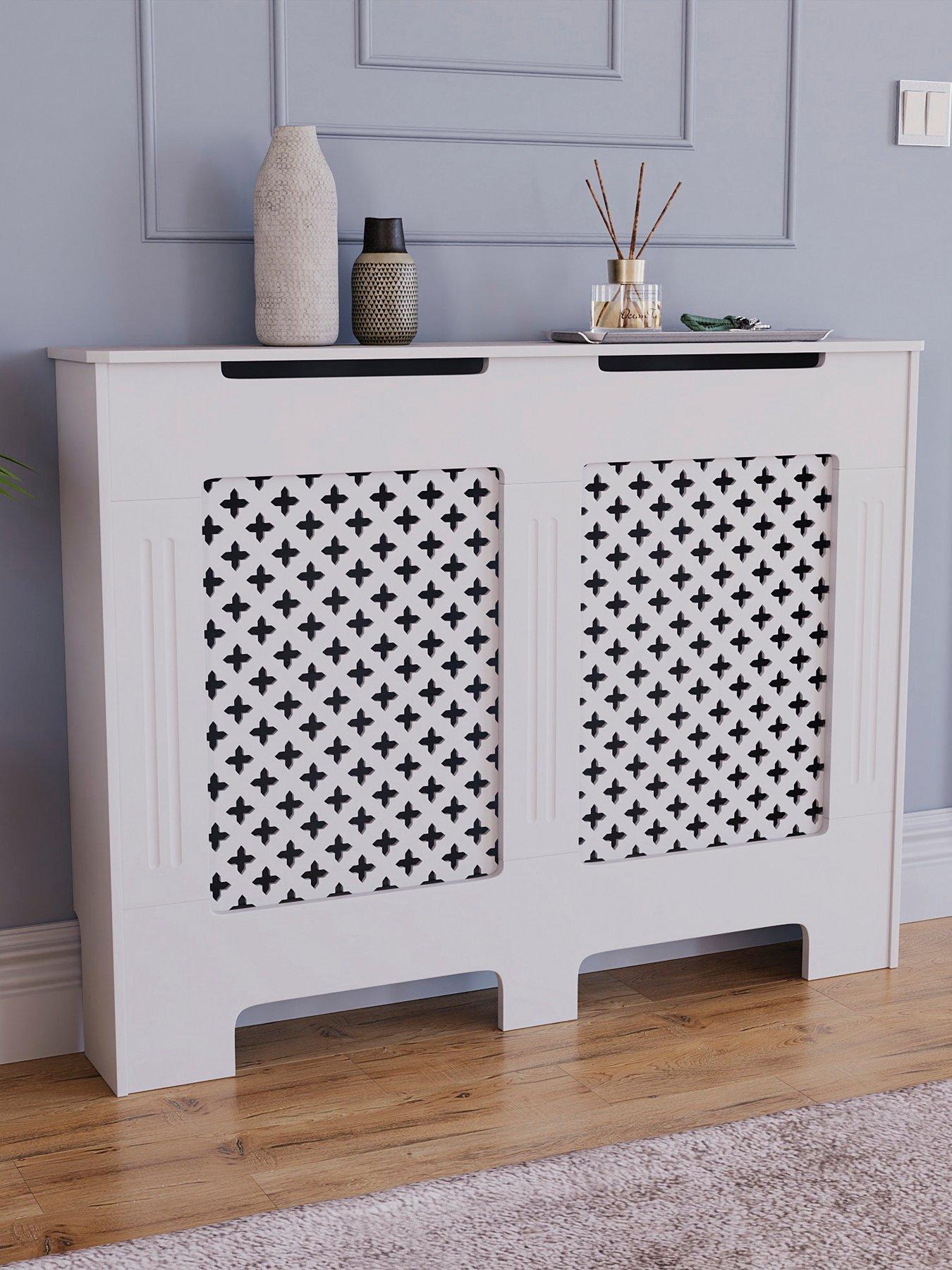 undefined Oxford Medium Radiator Cover - White